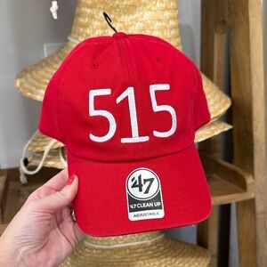 '47 Red 515 Cap